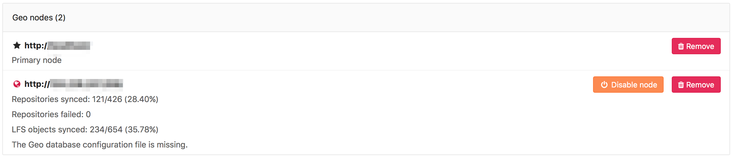 GitLab Geo health check